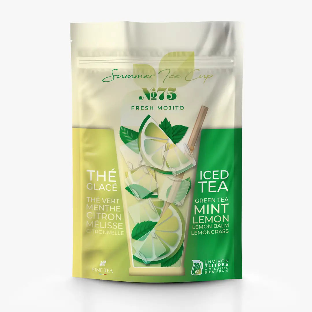 N°75 - Fresh Mojito - Thé vert glacé Menthe Citron BIO