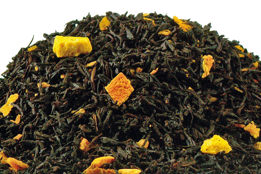 N°211 - Thé noir orange douce avec écorces
