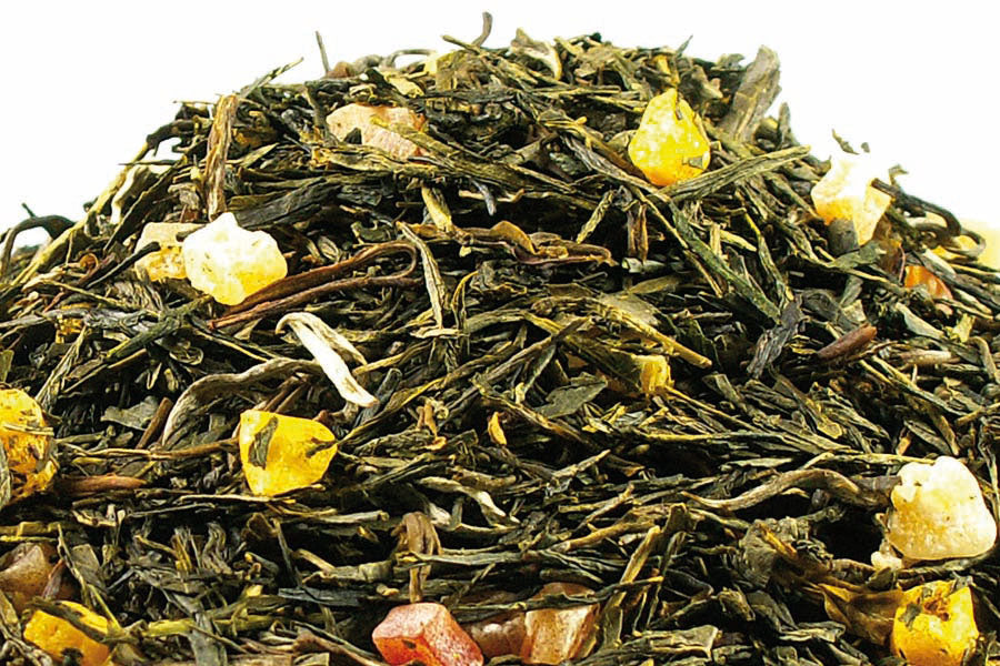 N°309 - Thé vert aromatisé mangue
