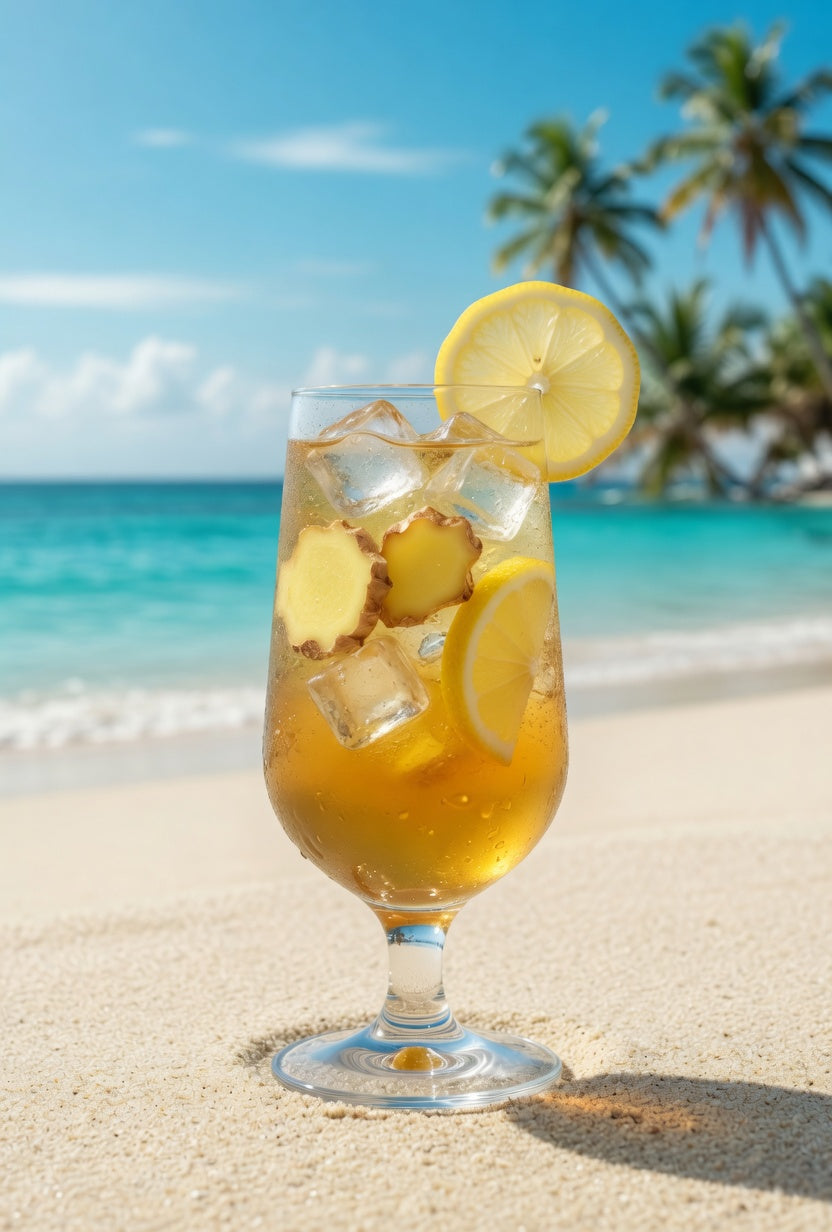 N°76 - Fresh Ginger Lemon - Thé Vert Glacé Citron Gingembre BIO